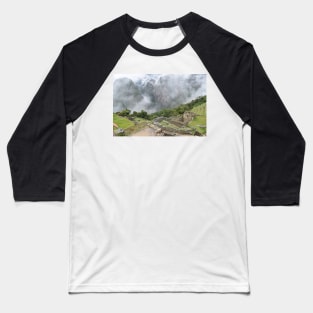 Machu Picchu Baseball T-Shirt